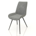 3d model Chair Celia (grey-black) - preview