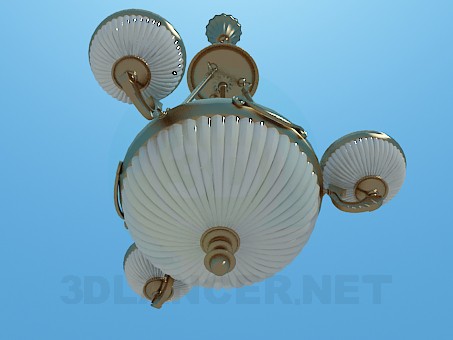3D Modell Kronleuchter - Vorschau