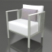 3d model Club chair (Cement gray) - preview