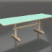 3d model Mesa de comedor Gaspard 240 (Linoleo Verde Menta) - vista previa