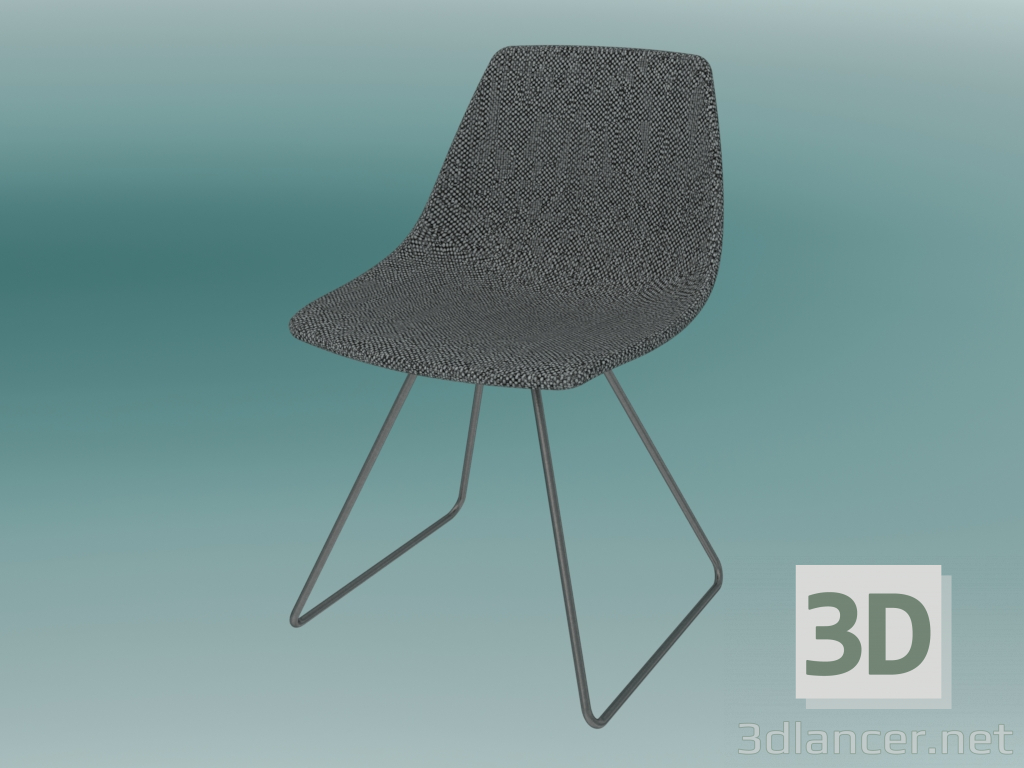 3d model Silla MIUNN (S160 con acolchado) - vista previa