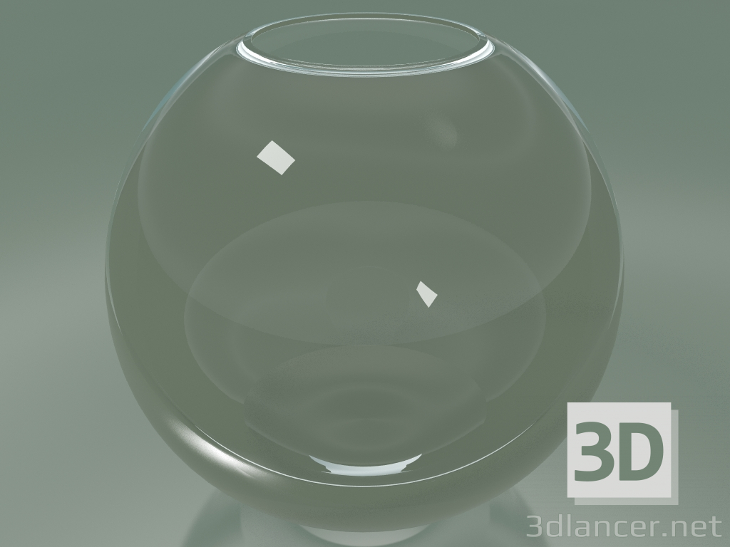 modèle 3D Vase bol (H 22cm, D 25cm) - preview