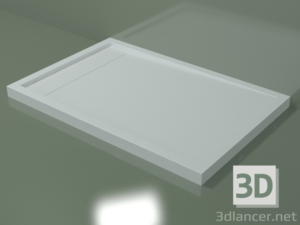 3d model Shower tray (30R14221, dx, L 120, P 80, H 6 cm) - preview