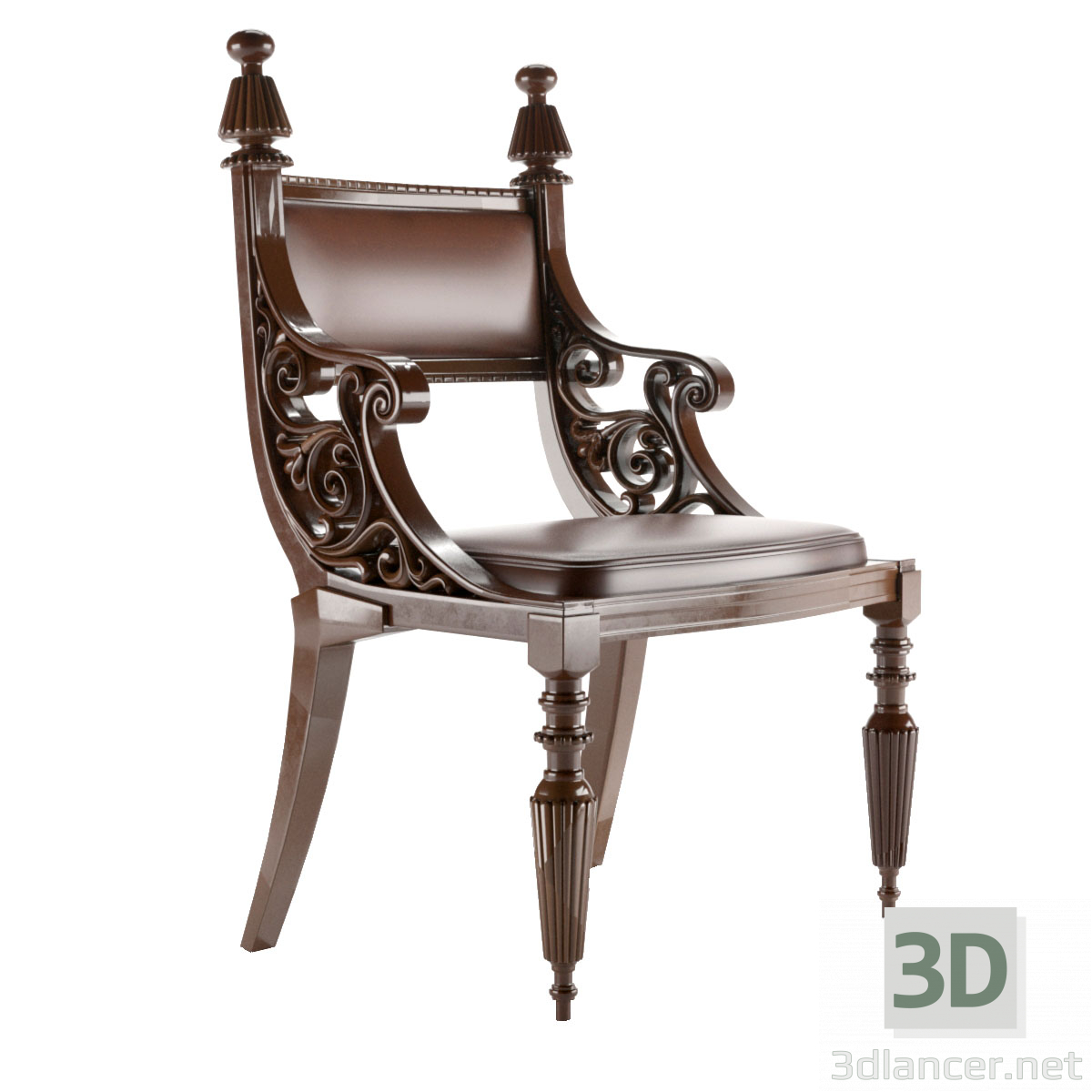 3d Chair model buy - render