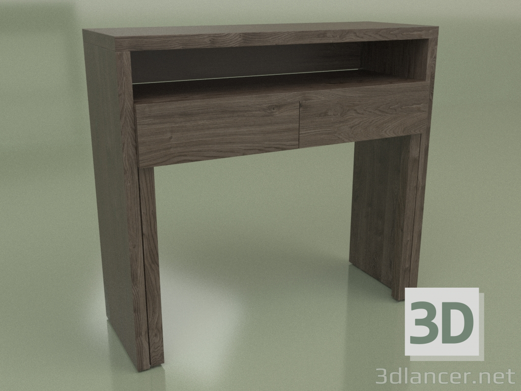 modèle 3D Coiffeuse console Mn 540 (Moka) - preview