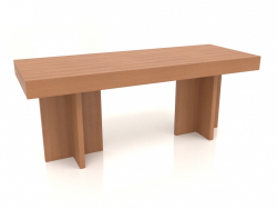 Bench VK 14 (1200x450x475, wood red)