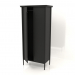 3d model Wardrobe MC 03 (semi-open) (914х565х2000, wood black) - preview