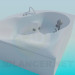 3d model Corner bath - preview