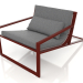 3d model Sillón club Unique (rojo vino) - vista previa