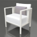 3d model Sillón club (gris ágata) - vista previa