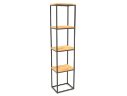 Rack retangular grande (PISO DE MADEIRA, 40x30x170)