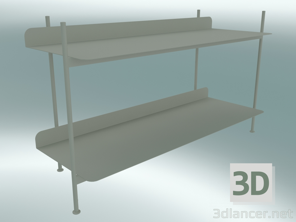 Modelo 3d Sistema de rack Compile (Configuração 1, Cinza) - preview