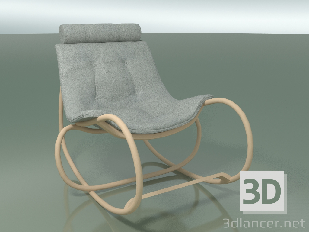 3d model Rocking chair Wave 599 (353-599) - preview