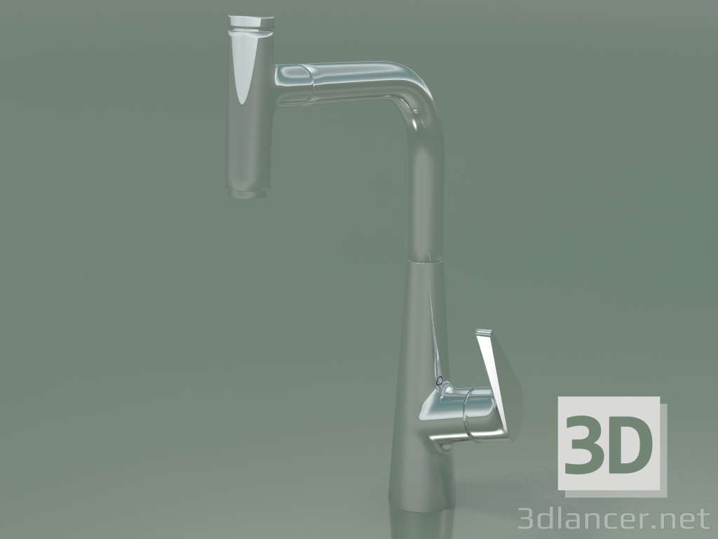 modello 3D Miscelatore cucina monocomando (72821000) - anteprima