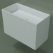 3d model Wall-mounted washbasin (02UN43101, Glacier White C01, L 72, P 36, H 48 cm) - preview