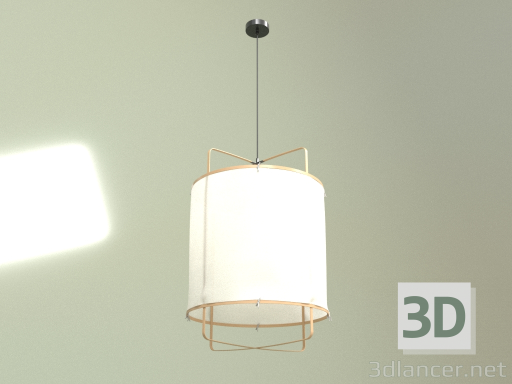 modello 3D Lampada a sospensione Tessuto M - anteprima