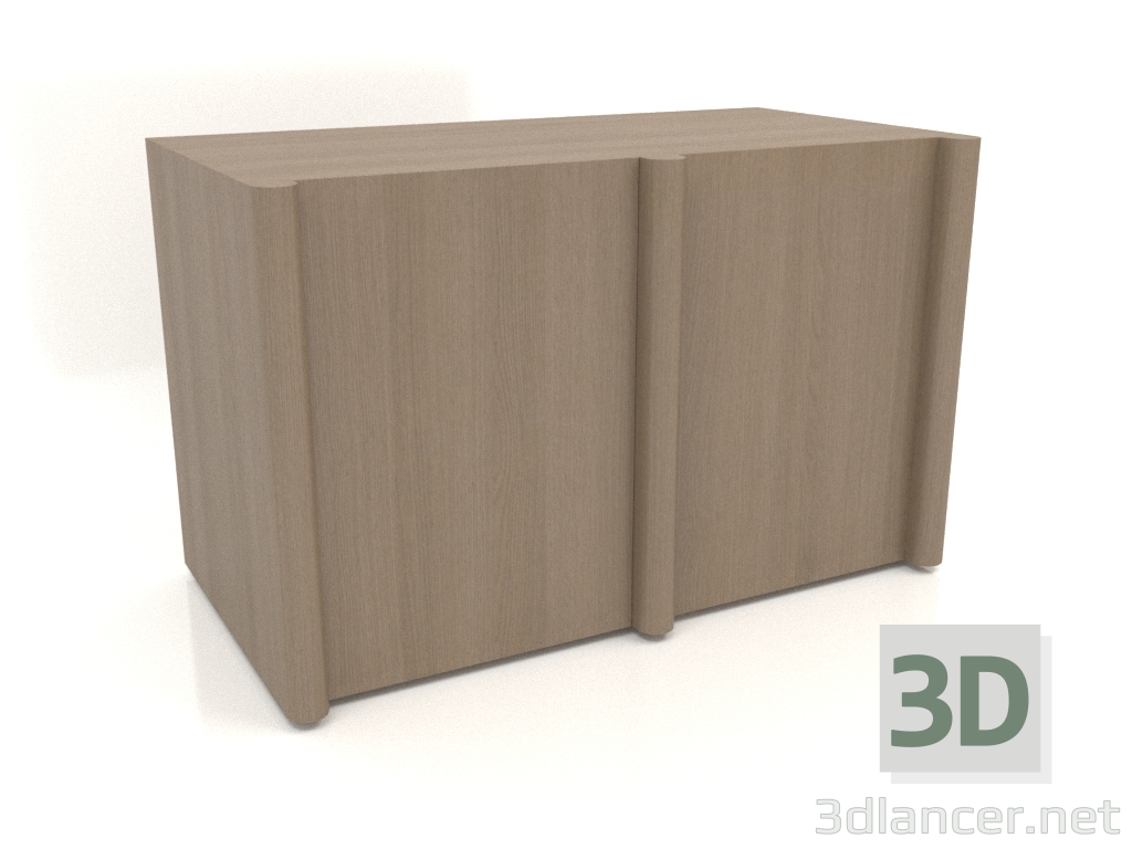 3d model Buffet MW 05 (1260x667x798, gris madera) - vista previa