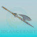 3d model A spear with an axe - preview