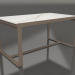 3d model Mesa de comedor 150 (DEKTON Aura, Bronce) - vista previa