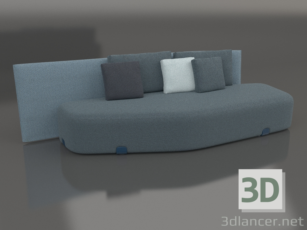 3d model Module Menorca (Grey blue) - preview