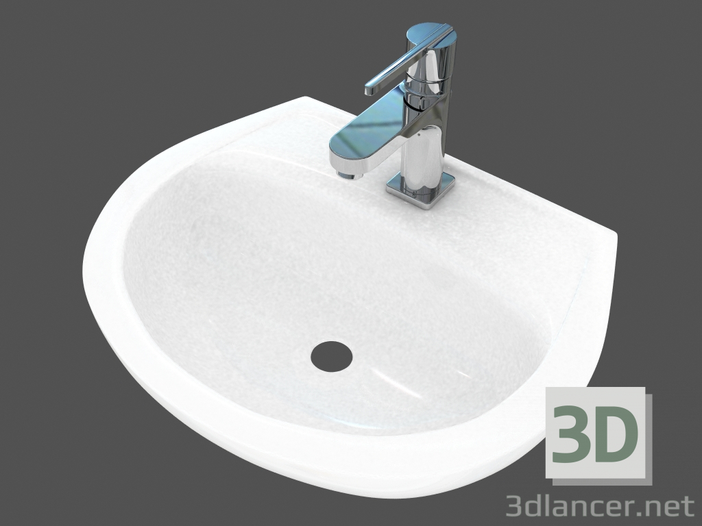 modèle 3D Lavabo Idol (M11155) - preview