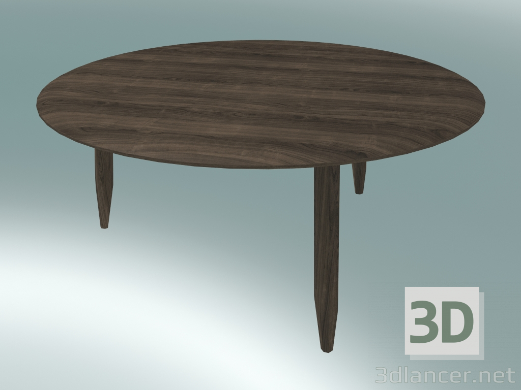 Modelo 3d Mesa decorativa Casco (SW2, Ø90cm, H 40cm, carvalho oleado) - preview