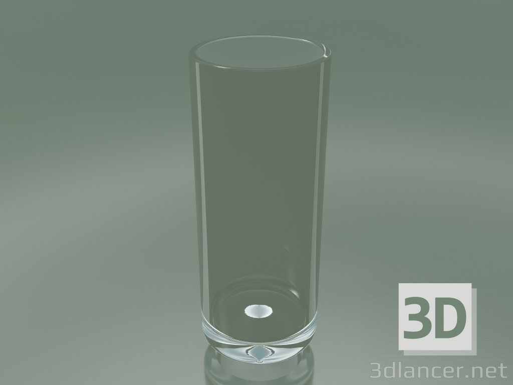 3d model Low cylindrical vase (H 30 cm, D 12cm) - preview