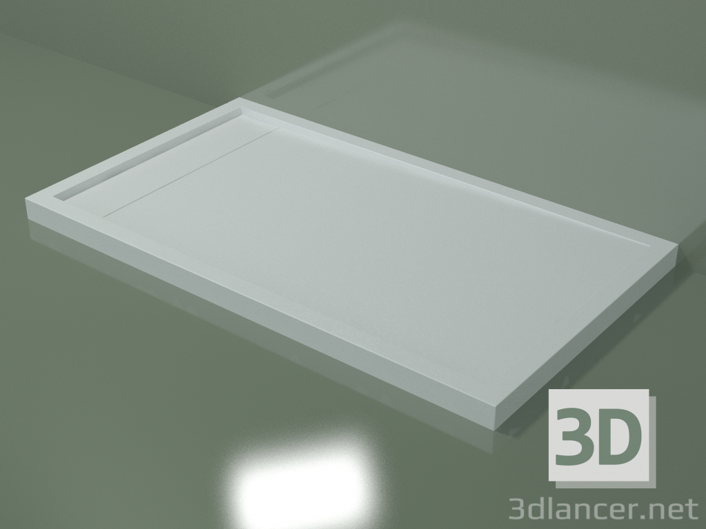 3d model Shower tray (30R14222, dx, L 140, P 80, H 6 cm) - preview