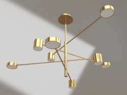 Chandelier Mekli gold (07650-8.33)