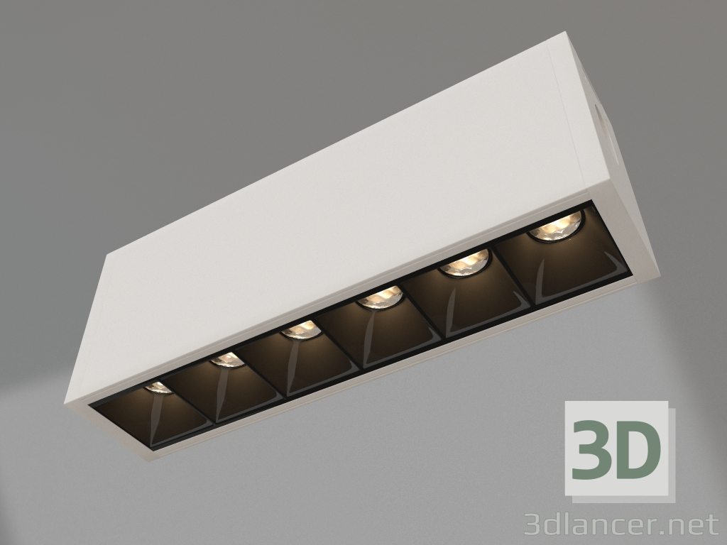 3d model Lámpara CLIP-38-LASER-S171-6W Day4000 (WH, 36 grados, 24V) - vista previa