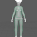 3d model Woman - preview