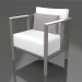 3d model Club chair (Quartz gray) - preview