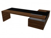 Mesa de escritório com pedestal Ceoo Schreibtische (2600H 2030)