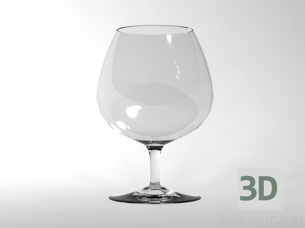 3d model Vidrio - vista previa