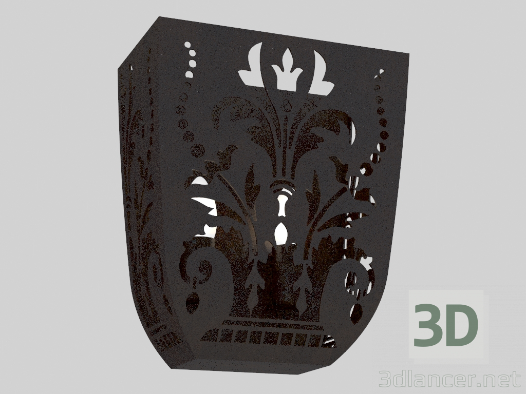 modèle 3D Sconce Caracas (1319-2W) - preview