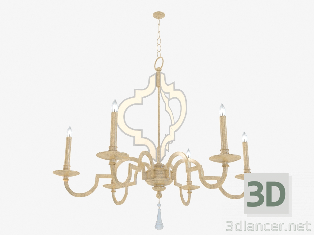 3d model Chandelier AJC-8787 - preview