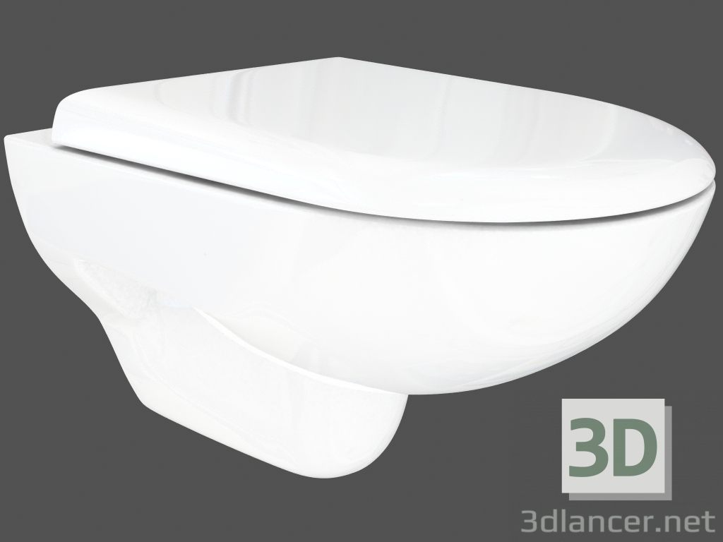 3d model Taza de inodoro Spark (M43100) - vista previa