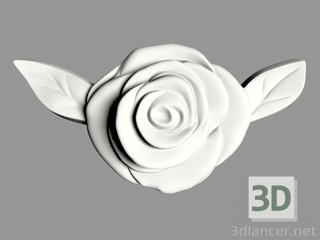 3d model Decoración de pared (Ф100) - vista previa