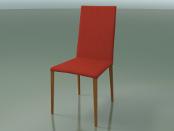 Silla 1710 (H 96-97 cm, con tapicería de tela, efecto teca L23)