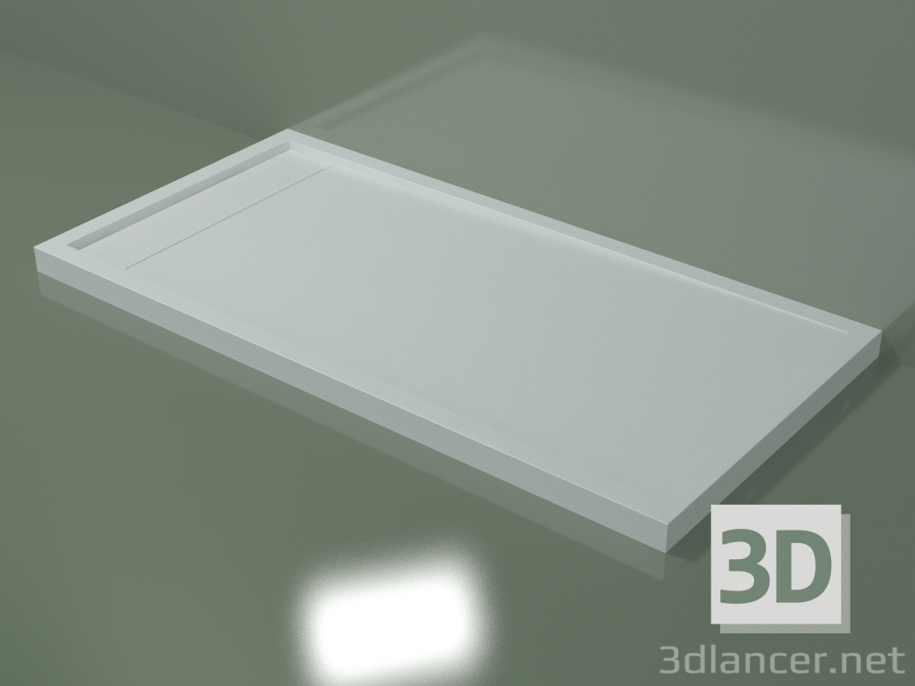 3d model Shower tray (30R14223, dx, L 160, P 80, H 6 cm) - preview