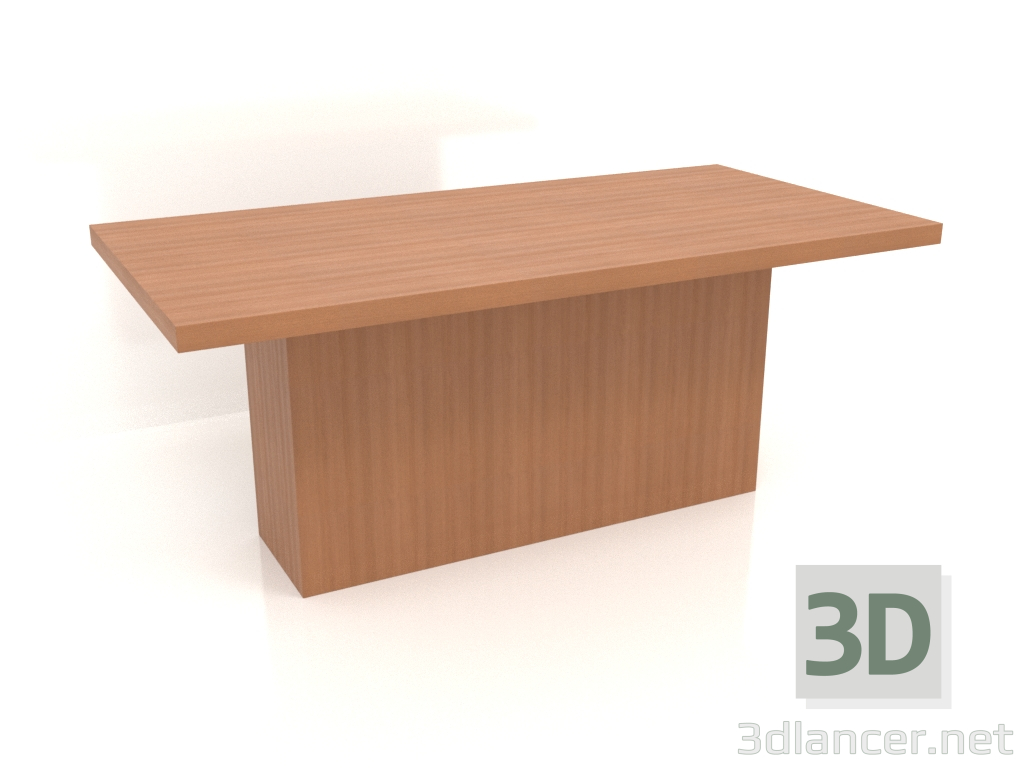 3d model Mesa de comedor DT 10 (1800x900x750, madera roja) - vista previa