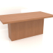 3d model Mesa de comedor DT 10 (1800x900x750, madera roja) - vista previa