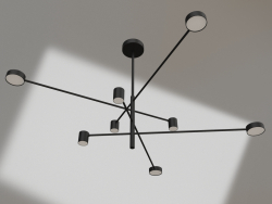 Mekli chandelier black (07650-8.19)