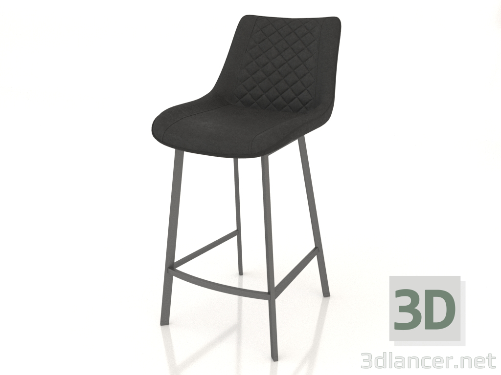 3D modeli Yarı bar sandalyesi Trix (65) 1 - önizleme