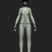 3d model Woman - preview