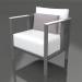 3d model Sillón club (antracita) - vista previa