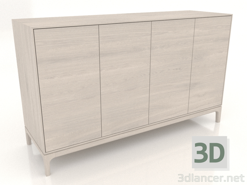 Modelo 3d Móvel de TV FARGO 1600x500x950 mm (carvalho branqueado) - preview