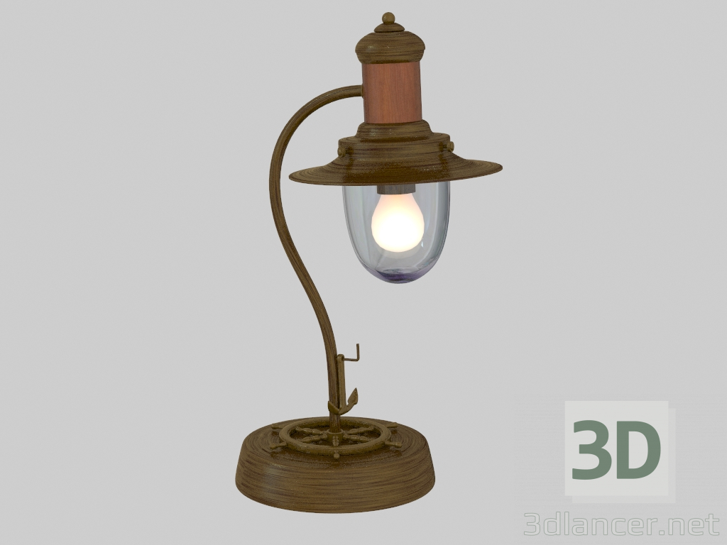 3D Modell Eine Tischlampe Sole (1321-1T) - Vorschau