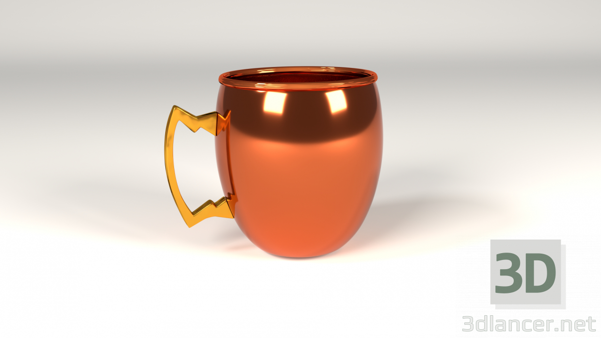 3D Modell Becher - Vorschau