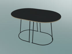 Table basse Airy (petite, noire)